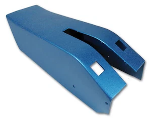 Corvette C3 Park Brake Console Bright Blue With Power Windows 1969-1970 - Picture 1 of 3