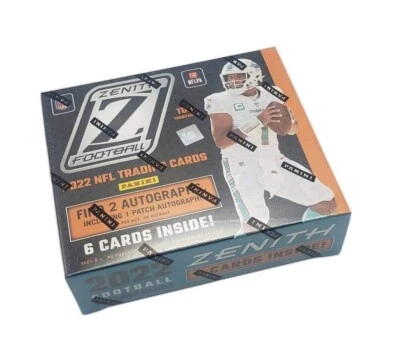 2022 Panini Zenith Football Factory Sealed Hobby Box 2 Autographs Per Box! - Image 1 of 2