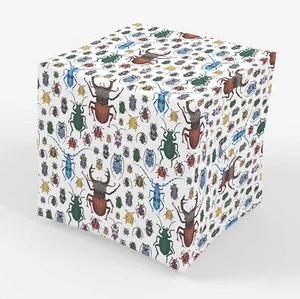 Insect Gift Wrap Bug Birthday Present Wrapping Paper - 30 x 20 Inch 3 Sheets - Picture 1 of 5