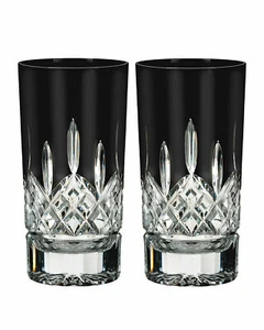 Waterford Lismore schwarz Longdrink, 2er Set Kristallgläser ~ TOLLES GESCHENK! ~ Neu im Karton - Bild 1 von 6