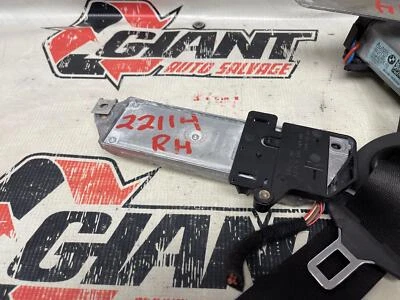 11 12 BMW ALPINA B7 FRONT RIGHT PASSENGER BLACK SEAT RETRACTOR - Image 1 of 4