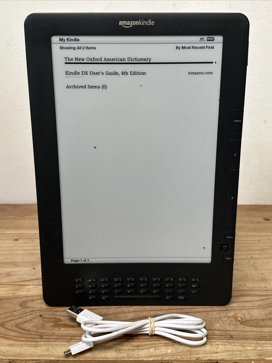 Amazon Kindle DX (2nd Generation) eBook Readers for sale | eBay