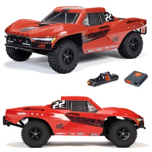 ARRMA ARA3221ST1 1/10 FURY MEGA 550 2WD SC Truck RTR w/Battery & Charger Red - Picture 1 of 12