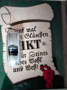 Blechschild HKT Mit Mercedes Modellauto 11x16 - Bild 1 von 2