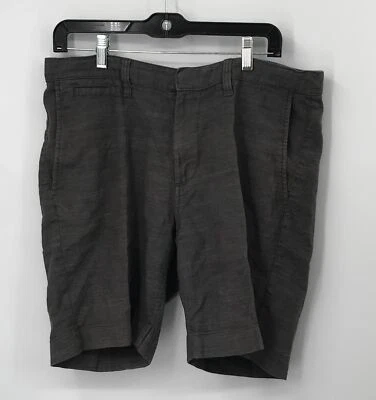 John Varvatos Hombre Gris Vestido Pantalones Cortos Talla 33 Foto 1 de 3