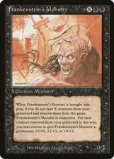Frankenstein's Monster The Dark HEAVILY PLD Black Rare MAGIC MTG CARD ABUGames