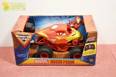 Monster Jam Marvel Iron Man RC Monster Truck - Image 1 of 4