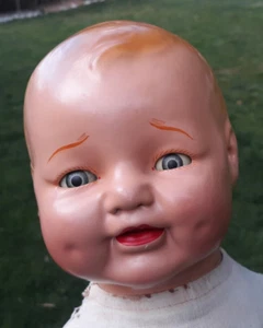 E.I. Horsman Co. Inc 22” Dimples Composition Doll, Cries w/ Sleepy Eyes - Picture 1 of 19