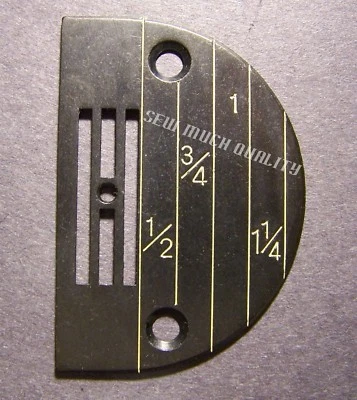 PLACA DE GARGANTA AGULHA # 20160LG A maioria 31 Tipo Agulha Única Brother Consew Juki Rex - Imagem 1 de 2