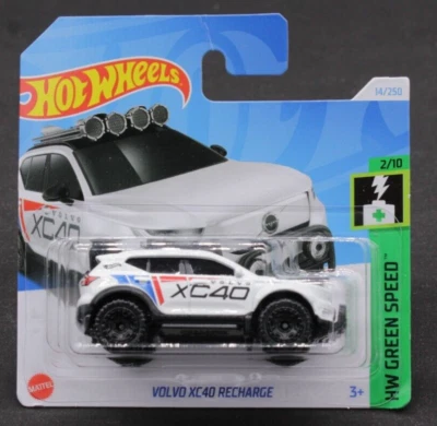 Hot Wheels Volvo XC40 Recharge 14/250 HW Green Speed 2/10 Auto 1:64 2024 - Immagine 1 di 2
