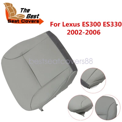 For 2002-2006 Lexus ES300 ES330 Driver Bottom Replacement Seat Cover Gray Foto 1 de 4