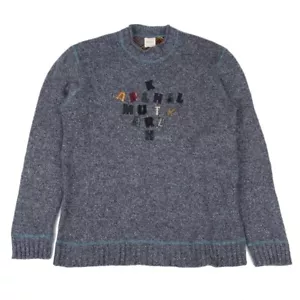 Karl Helmut Alphabet Logo Patch Strickpullover Größe L (K-139235) - Bild 1 von 11