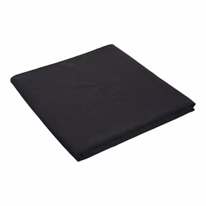 5x Black Square Table Cloth 179x179cm Fabric Linen-Look Function Restaurant - Picture 1 of 1