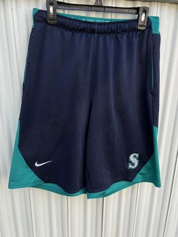 Seattle Mariners Nike DriFit Shorts w/pockets Size Men’s L Cover