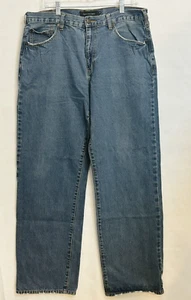 Calvin Klein 1990's Men's Jeans 36x31 100% Cotton No Back Patch Light Stone Wash - Picture 1 of 10