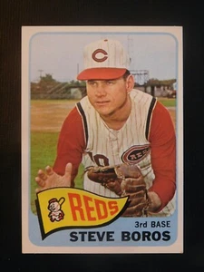 Tarjeta de béisbol Topps #102 1965 de Steve Boros (casi nueva) - Imagen 1 de 2