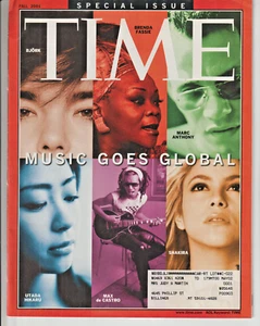 TIME Magazine Fall 2001 Music Goes Global Bjork Shakira Dr. Dre Youssou N'Dour - Picture 1 of 2