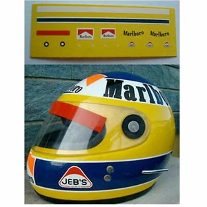 Decals calcas 1.12 1/12 helmet michele alboreto f1 driver car auto FDS  - Bild 1 von 1