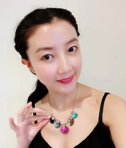 Pretty Women's Colourful Chain Necklace Fashion / Traditional Jewelry - Picture 1 of 4