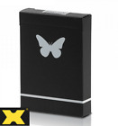 Cartes à jouer papillon non marquées (noir et blanc) par Butterfly Magic