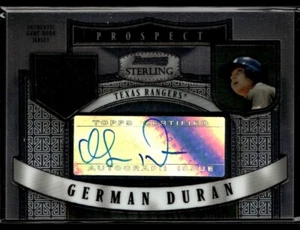German Duran 2007 Bowman Sterling #BSP-GD Prospects Texas Rangers - Picture 1 of 2