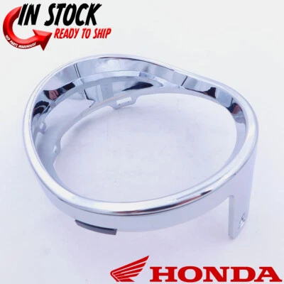 NEW HONDA HEADLIGHT RING TRIM VT1300 FURY- STATELINE- INTERSTATE- SABRE OEM NEW - Image 1 of 4