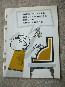 GOLDEN GLIDE SHOCK ABSORBERS - Vintage 1950s HOW TO SELL BROSCHÜRE BOOKLET EUC - Bild 1 von 3