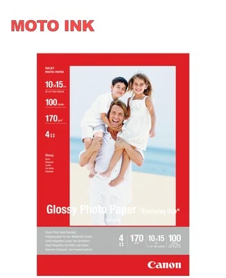 Canon GP-501 Glossy Photo Paper 4x6 - 100 Sheets - 0775B003 - Image 1 of 4
