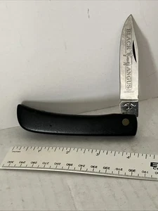 Vintage Kissing Crane Black Angus KC 43 Pocket Knife ROSTFREI used - Picture 1 of 15