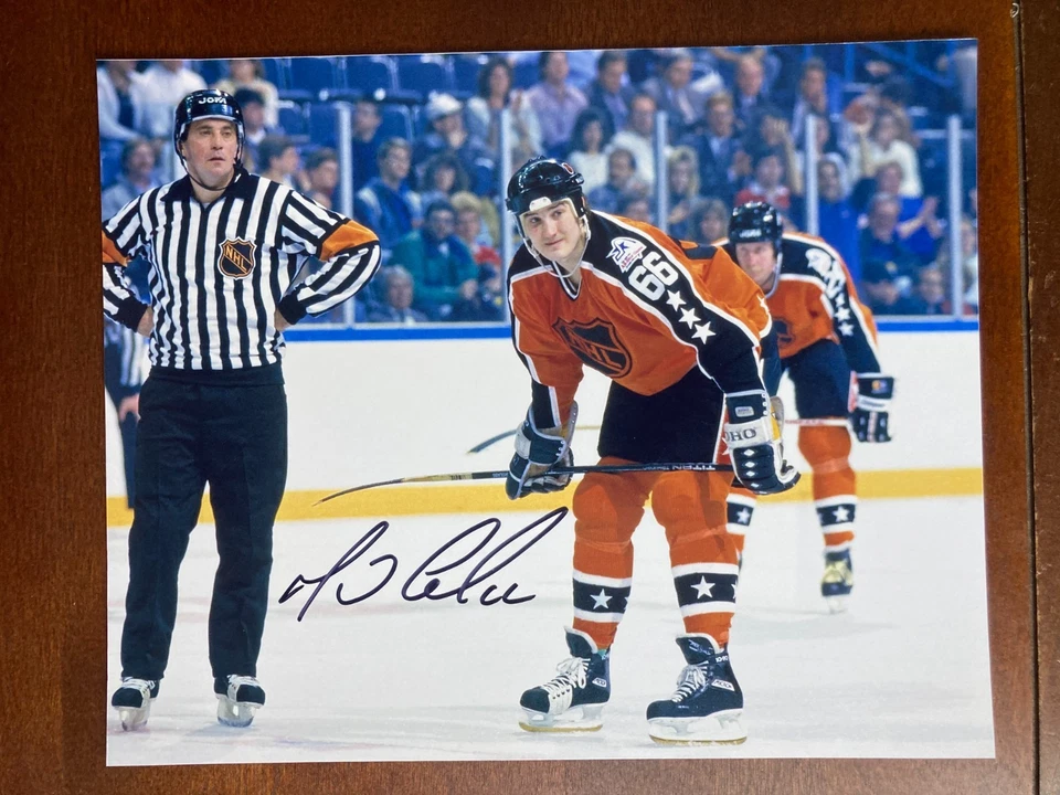 Foto autógrafa de Mario Lemieux 8X10 certificado de autenticidad automático Foto 1 de 1