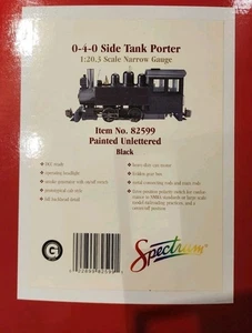 Bachmann Spectrum 1:20.3 Scale 0-4-0 Side Tank Porter No. 82599 DCC Ready  - Picture 1 of 5