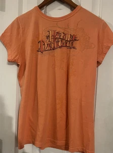 Harley-Davidson Damen Kurzarm T-Shirt Coral Southside Va Beach Large 2008 - Bild 1 von 7