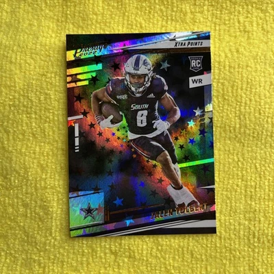 2022 Panini Prestige - Rookies Jalen Tolbert #321 Xtra Points Astral (RC) - Image 1 of 2