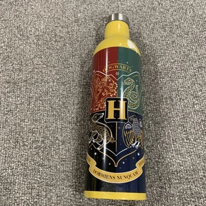 Harry Potter Hogwarts Houses Crest bottiglia d'acqua in metallo 23 fl oz mondo magico - Foto 1 di 6