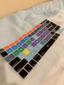 Ableton Live Shortcuts Silicone MacBook Pro Air Keyboard Skin Cover Protection - Zdjęcie 1 z 1