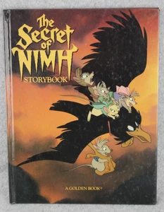Vintage The Secret Of Nimh Golden Book Hardcover 1982 Don Bluth FREE SHIP - Picture 1 of 11
