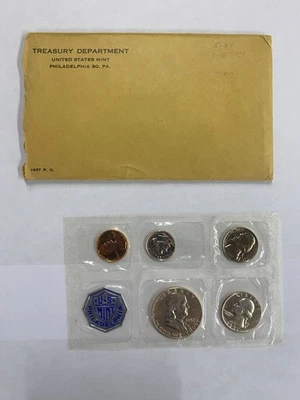 1957 U.S. Proof Set – Original Government Packaging (OGP) - Image 1 of 2