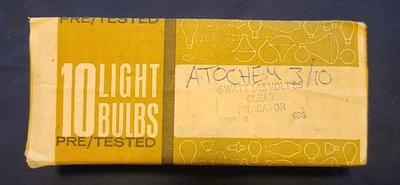 8 Sylvania 6S6 6 Watt 145 Volt Clear Light Bulbs, Candelabra Base (E12)  - Image 1 of 4