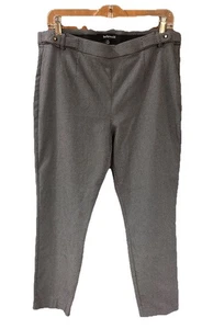 HOLLYWOULD schwarz-weiß karierte Stretch Skinny Ankle Hose XXL - Bild 1 von 6