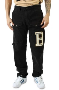 🧑🚀 BB BBC Billionaire Boys Club Moonwalk BLACK PANTS - Picture 1 of 9
