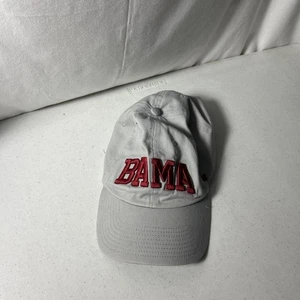 47 Brand Alabama Crimson Tide Adjustable Strap Light Gray Hat - Picture 1 of 5