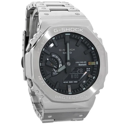 Casio G-Shock Hombre Dial Negro Bluetooth Cronógrafo Reloj Cuarzo GMB2100D-1A Foto 1 de 3