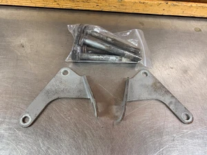 MG Midget • Original Early 1098 Front Brake Hose Bracket Set w/ HW. RARE! MG6533 - Picture 1 of 11
