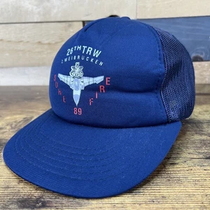 Zweibrücken 26th TRW Sure Fire 89 German Airforce Snap Back Adjustable Hat Cap - Bild 1 von 14
