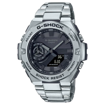 G-Shock G-Steel Solar Stainless Steel Band Watch GSTB500D-1A1 - image 1 of 4
