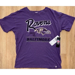 Neu mit Etikett Baltimore Ravens 47 Marken-Damen-T-Shirt – Medium – lila - Bild 1 von 6