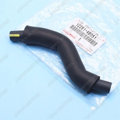 1226146051 Genuine Lexus IS300 SC300 GS300 NonTurbo Models PCV Valve Vacuum Hose - Image 1 of 4