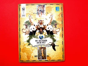 2012 EDEKA MIT 180 STICKERN UM DIE WELT ALBUM komplett - Bild 1 von 2