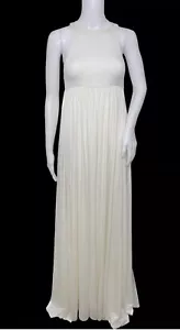 Rachel Pally Kleid Größe Small Elfenbein Racerback Empire-Taille Maxi Lang - Bild 1 von 7