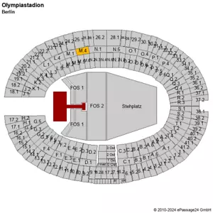 Linkin Park BERLIN - BIS ZU 4 SITZPLÄTZE NEBENEINANDER MÖGLICH UNTERRING M.4 - Bild 1 von 1